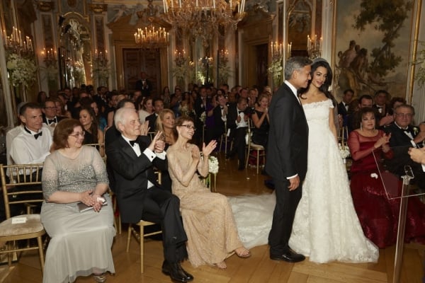 George Clooney Wedding in Venice, top destination wedding abroad